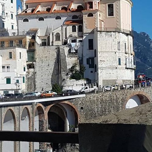 Ponte Ognissanti riporta il traffico in Costa d'Amalfi /FOTO