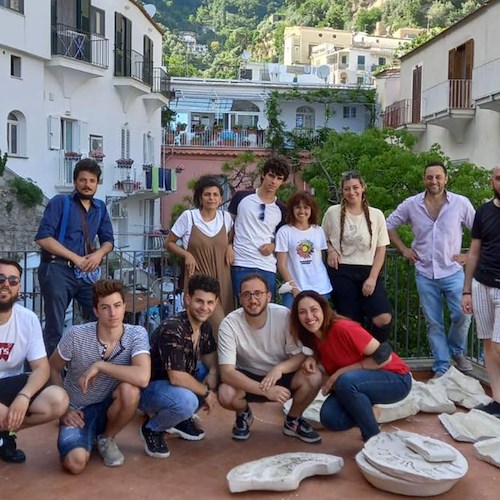 Positano, 28 maggio Premiazione rassegna "Processi scultorei" con gli studenti dell'Accademia di Belle Arti di Napoli