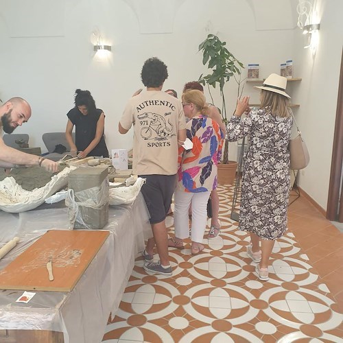 Positano, 28 maggio Premiazione rassegna "Processi scultorei" con gli studenti dell'Accademia di Belle Arti di Napoli