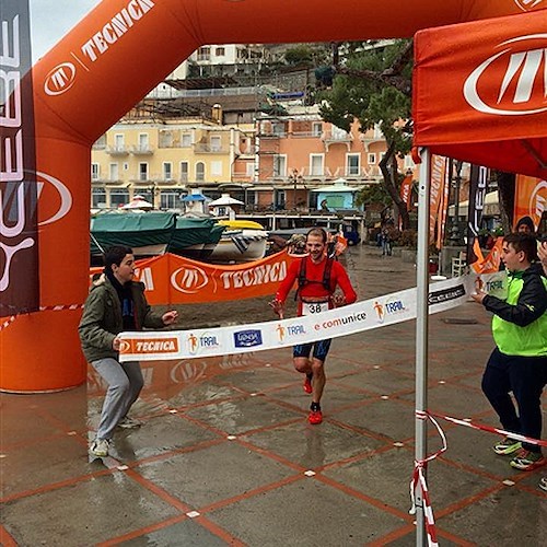 Positano Beach Trail, vince Christoph Lauterbach: sul podio Leonardo Mansi