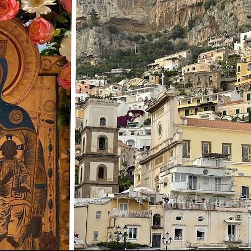 A Positano ricorre il 40esimo anniversario del Secondo Centenario dell'Incoronazione dell'Icona Bizantina della Madonna Assunta