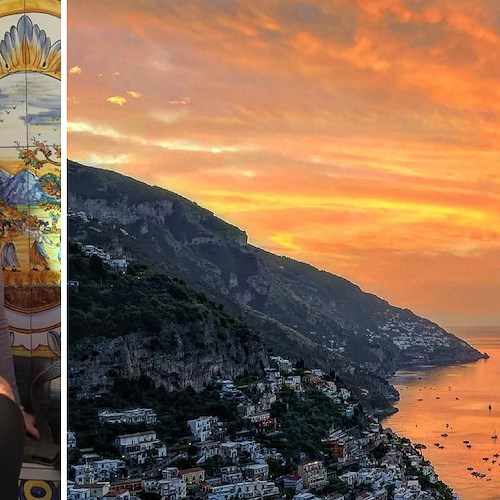 Positano commossa porge l'ultimo saluto a Emilia De Luise 