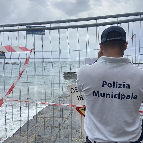 A Positano controlli serrati della Polizia Municipale