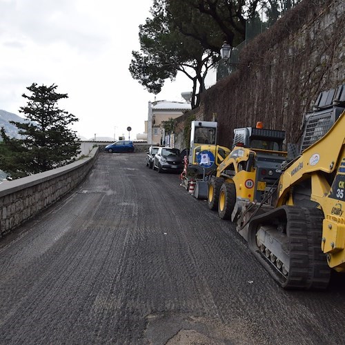 Positano, lavori di rifacimento del manto stradale su SS163 rinviati in autunno 