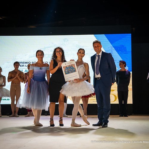 "Positano premia la danza Léonide Massine": 2 settembre la 51esima edizione dell'evento che accoglie ballerini da tutto il mondo