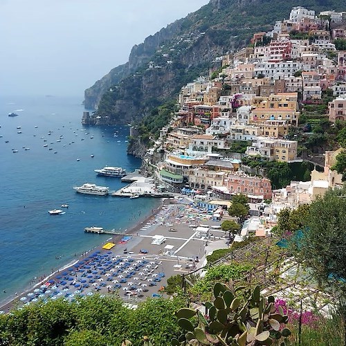 Positano riconferma la Bandiera Blu, ancora una volta l'unica in Costa d'Amalfi