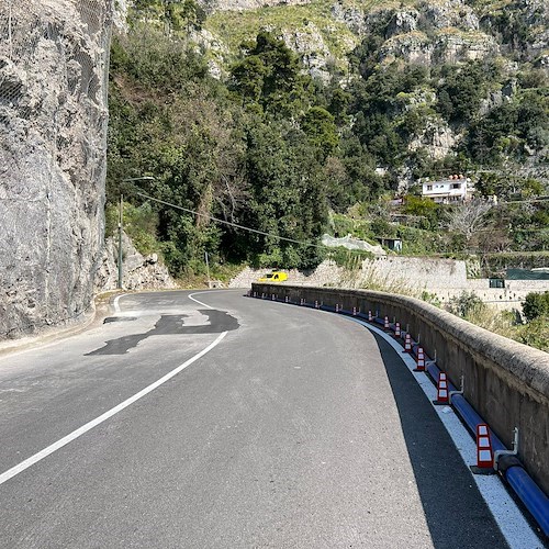 Praiano, dopo guasto a condotta idrica lavori Ausino «non a regola d’arte» secondo Anas /FOTO