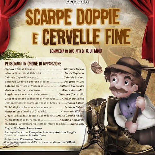 Praiano: dopo il successo di "Scarpe doppie e cervelle fine", "I riesumati" replicano il 25 marzo