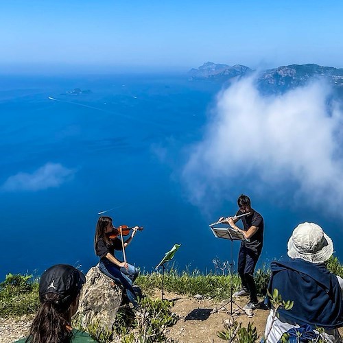 Praiano, dopo la pausa estiva riprendono i Concerti sul Sentiero degli Dei 