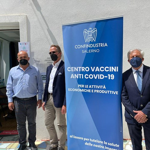Praiano, partita campagna vaccinale per operatori turismo Costa d’Amalfi [VIDEO]