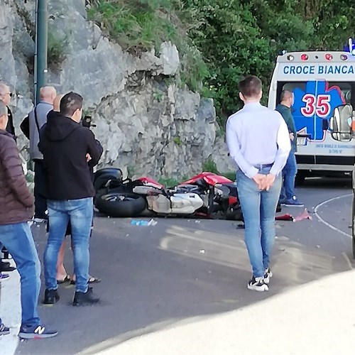 Praiano, positivo alla cannabis il centauro che si è scontrato con lo scooter di Massimo