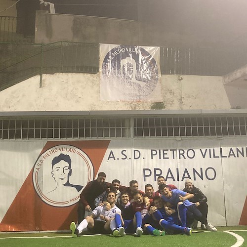 Praiano, promozione in C2 per l'ASD Futsal Pietro Villani: «Col cuore si vince!»