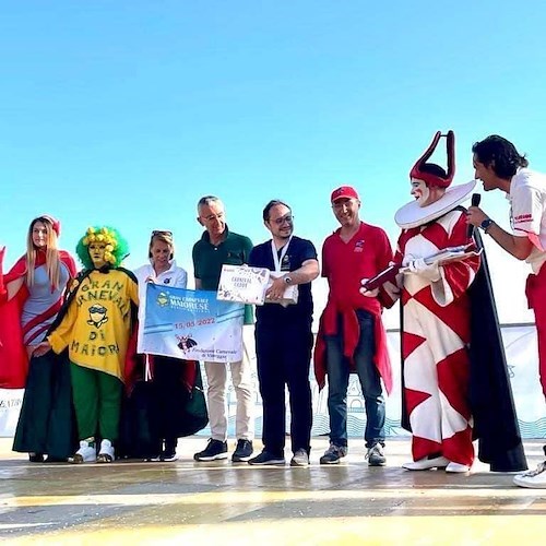 Premiati tutti i carri allegorici e i gruppi alla 48esima edizione del Gran Carnevale di Maiori