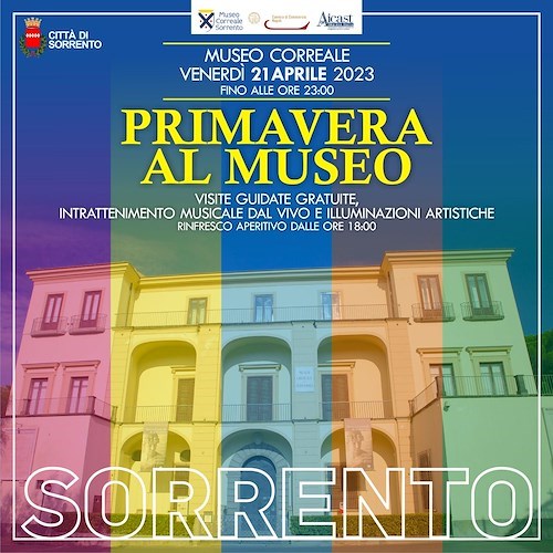 "Primavera al museo", al Correale di Sorrento una giornata tra arte, musica ed intrattenimento
