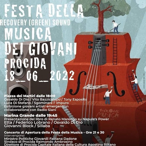 Procida 2022, c’è la Festa della Musica dei Giovani: sull’isola la ministra Dadone