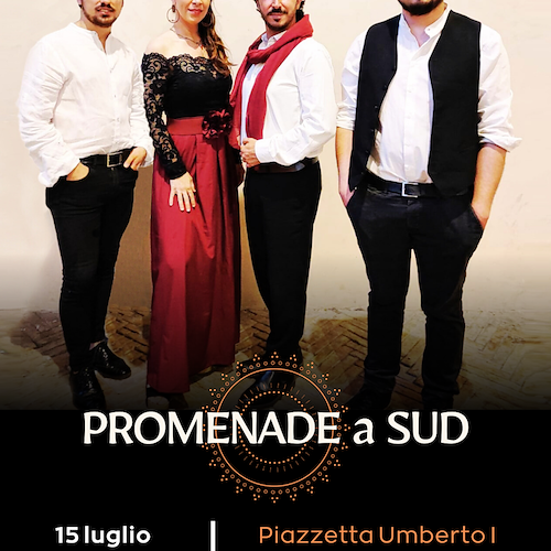 “Promenade a Sud - torniamo a nascere”, 15 luglio ad Atrani un concerto spettacolo dalle sonorità tradizionali e senza tempo