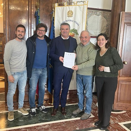 Provincia di Salerno, Alfieri firma il protocollo con l'Ente Nazionale Protezione e Assistenza Sordi