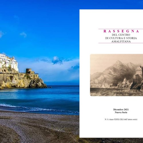 Pubblicata la nuova Rassegna del Centro di Cultura e Storia Amalfitana: ecco i temi trattati