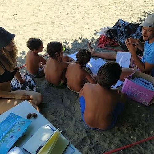"Punta Campanella" in spiaggia: educazione ambientale e giochi interattivi a Marina di Puolo
