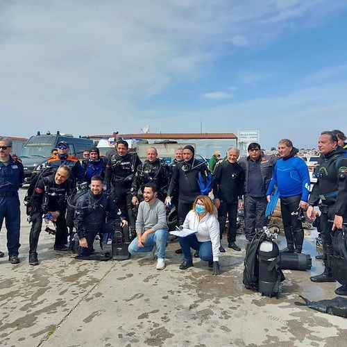 Punta Campanella, raccolti 7 quintali di rifiuti dai fondali di Marina della Lobra