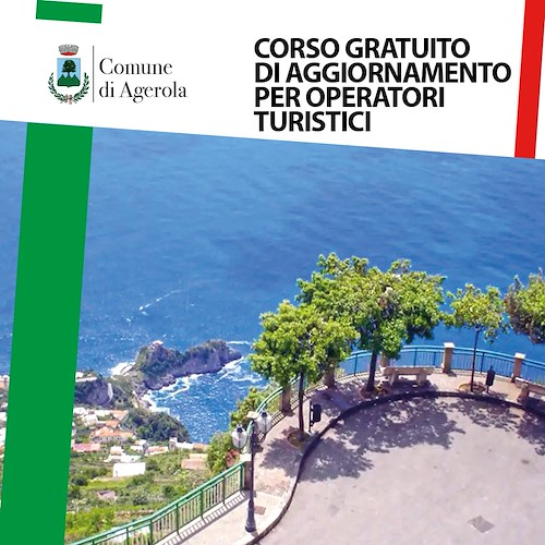 Qualità dell’accoglienza, 23 marzo ad Agerola un corso gratuito di aggiornamento per operatori turistici