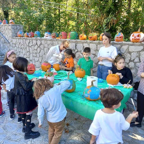 Quando Halloween si trasforma in un'occasione di socializzazione: buona la prima a Tramonti per "Pumpkin Patch"