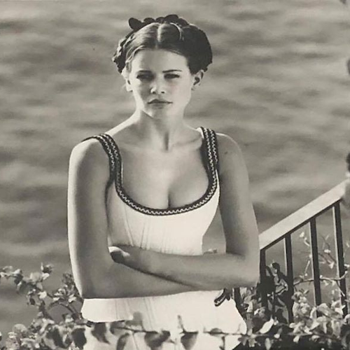 Quando una giovanissima Claudia Schiffer "sfilò" al Santa Caterina di Amalfi