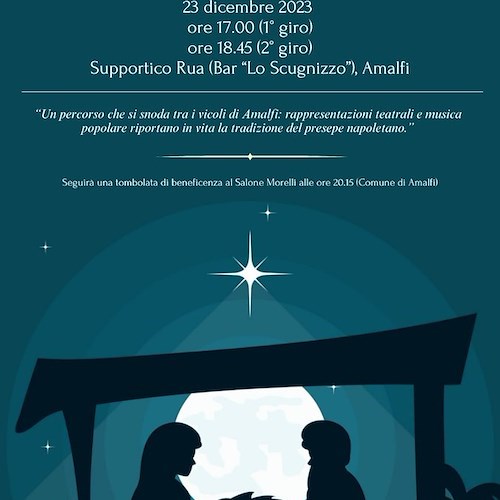 “Quanno nascette ninno: 23 dicembre l'iniziativa culturale del Forum dei Giovani di Amalfi e dell’associazione Kaleidos