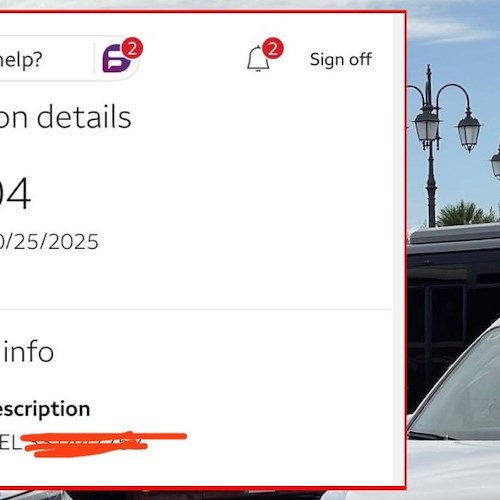 Quasi 500 dollari per un viaggio andata e ritorno tra Amalfi e Positano: l'esperienza di una coppia di turisti in taxi