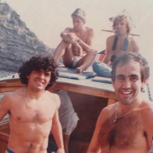 Quelle escursioni in barca nel mare della Costa d'Amalfi: Gagliano ricorda le sortite di Maradona a Praiano [FOTO]