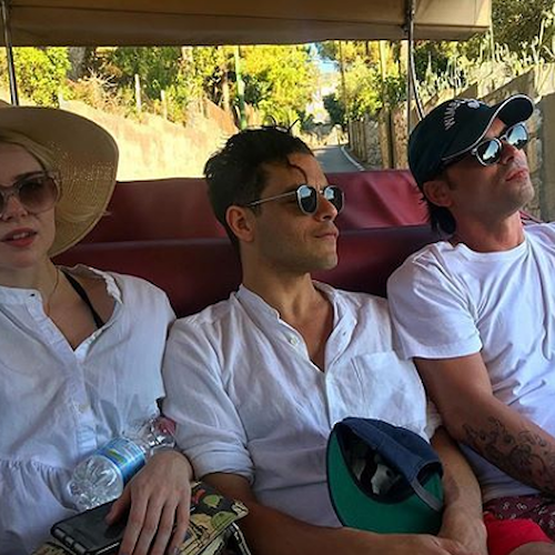 Rami Malek e Lucy Boynton: vacanza in Costiera per gli attori del biopic sui Queen
