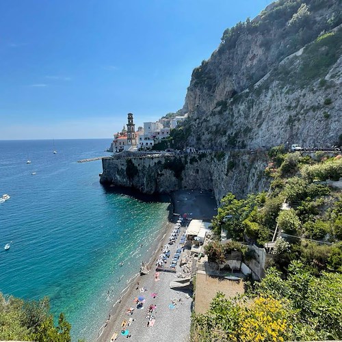 Ravello, 27 giugno spiaggia Castiglione interdetta al pubblico per messa in sicurezza costone roccioso
