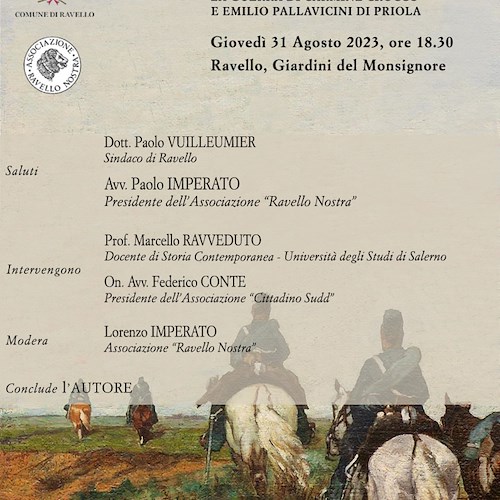 A Ravello la presentazione del libro del prof. Carmine Pinto<br />&copy; Associazione Ravello Nostra
