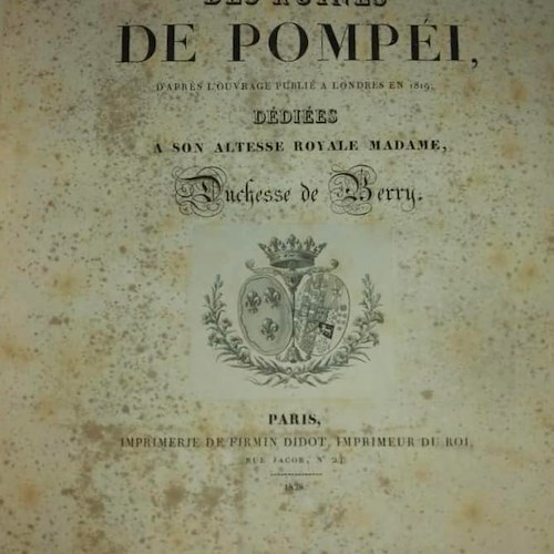 Ravello, a Villa Rufolo la cerimonia di donazione di un libro storico alla Biblioteca del Parco Archeologico di Pompei