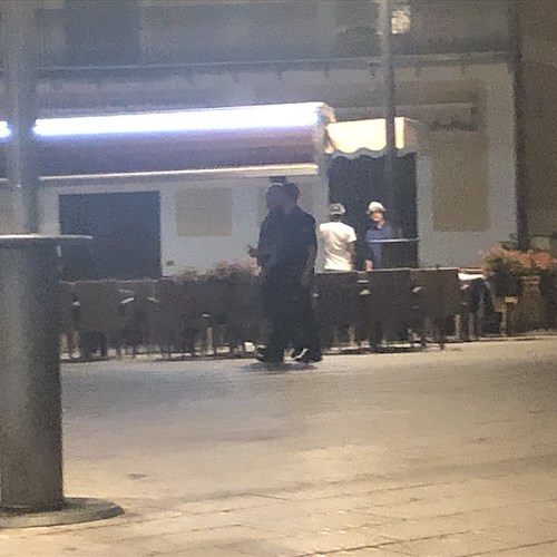 Ravello, al via servizio di vigilanza notturna in piazza Vescovado [FOTO]