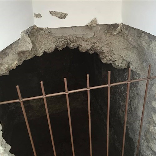 Ravello, da restauri di un negozio spunta un bagno arabo dietro Villa Rufolo /FOTO