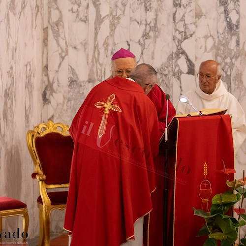 Don Aldo Savo è ufficialmente rettore del Santuario dei Santi Cosma e Damiano<br />&copy; Leopoldo De Luise