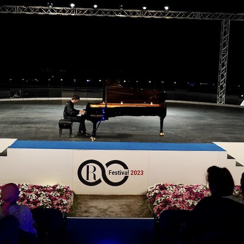 Ravello Festival, Claudia Gerini spettatrice d’eccezione della Maratona Chopin 