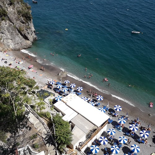 Ravello, in vista dell’estate la messa in sicurezza del costone roccioso che insiste sulla spiaggetta di Castiglione