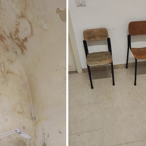 Ravello, locali adibiti a studio medico versano in condizioni fatiscenti /FOTO