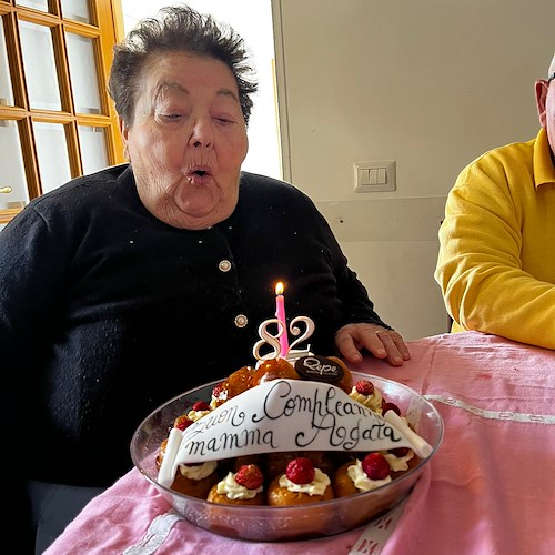 Ravello, Mamma Agata festeggia il suo 82° compleanno
