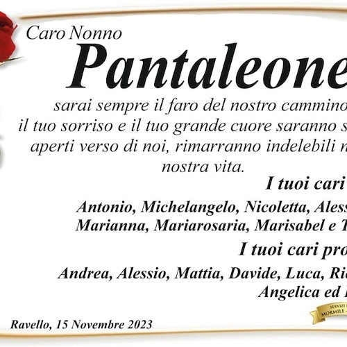 Lutto Palumbo a Ravello