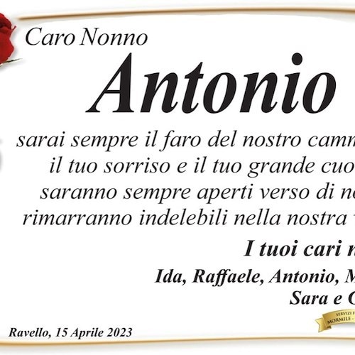 Ravello porge commossa l'ultimo saluto al Maestro Antonio Esposito