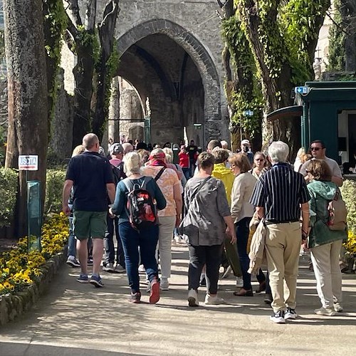 Ravello, record di visitatori per il complesso monumentale di Villa Rufolo durante le festività pasquali