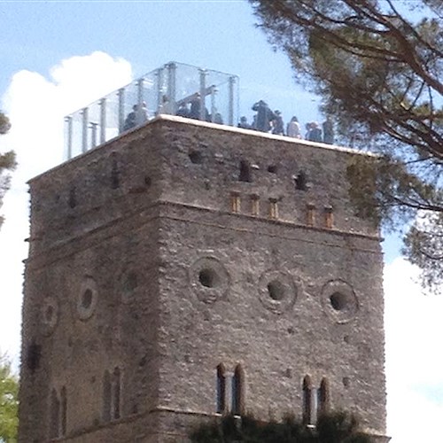Ravello, riaperta la torre maggiore di Villa Rufolo /FOTO