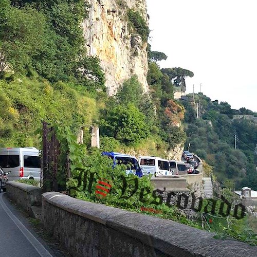 Ravello: traffico in tilt a Civita, disagi per residenti e turisti