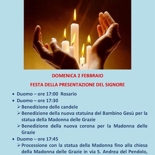 Ravello, una nuova corona d'argento per la Madonna "salvata" 