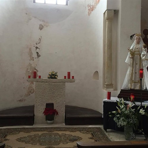 Ravello, una nuova corona d'argento per la Madonna "salvata" 