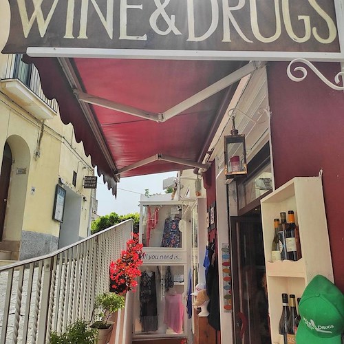 Ravello, "Wine&drugs" assume addetto alla vendita