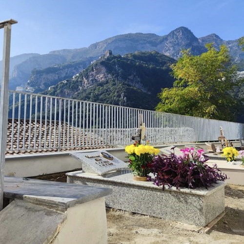 Realizzati nuovi interventi di riqualificazione al Cimitero Monumentale di Amalfi